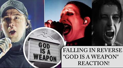 Falling In Reverse - "God Is A Weapon" feat. Marilyn Manson ** FAN REACTION ** 😱🤘🔥