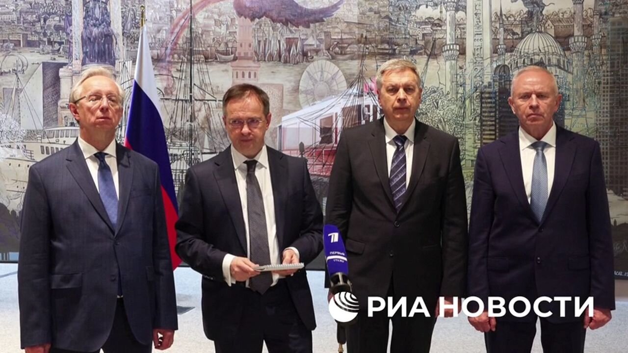 Ruský vyjednávací tým je spokojen s výsledkem rozhovorů s Ukrajinci v Istanbulu!