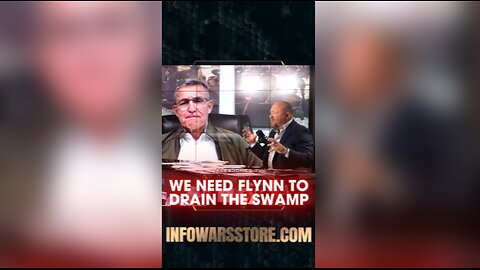 Alex Jones: Tell Trump We Need General Flynn To Drain The Swamp - 12/9/25