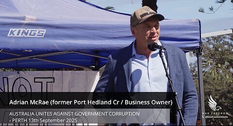 Adrian McRae (former Port Hedland Cr/ Business Owner)