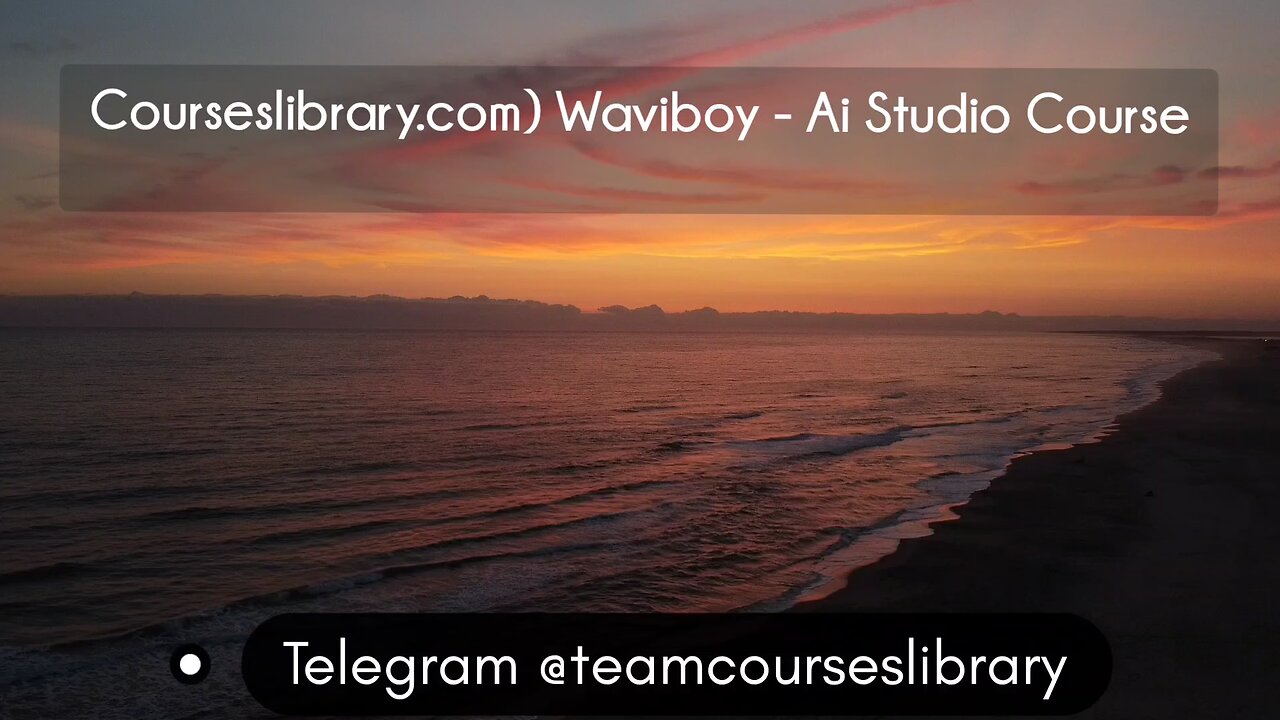(Courseslibrary.com) Waviboy - Ai Studio Course