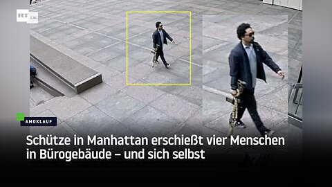 Schütze in Manhattan erschießt vier Menschen in Bürogebäude – und sich selbst