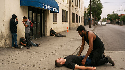 Chaos Outside LA Homeless Hotel Sparks Lawsuit Against City