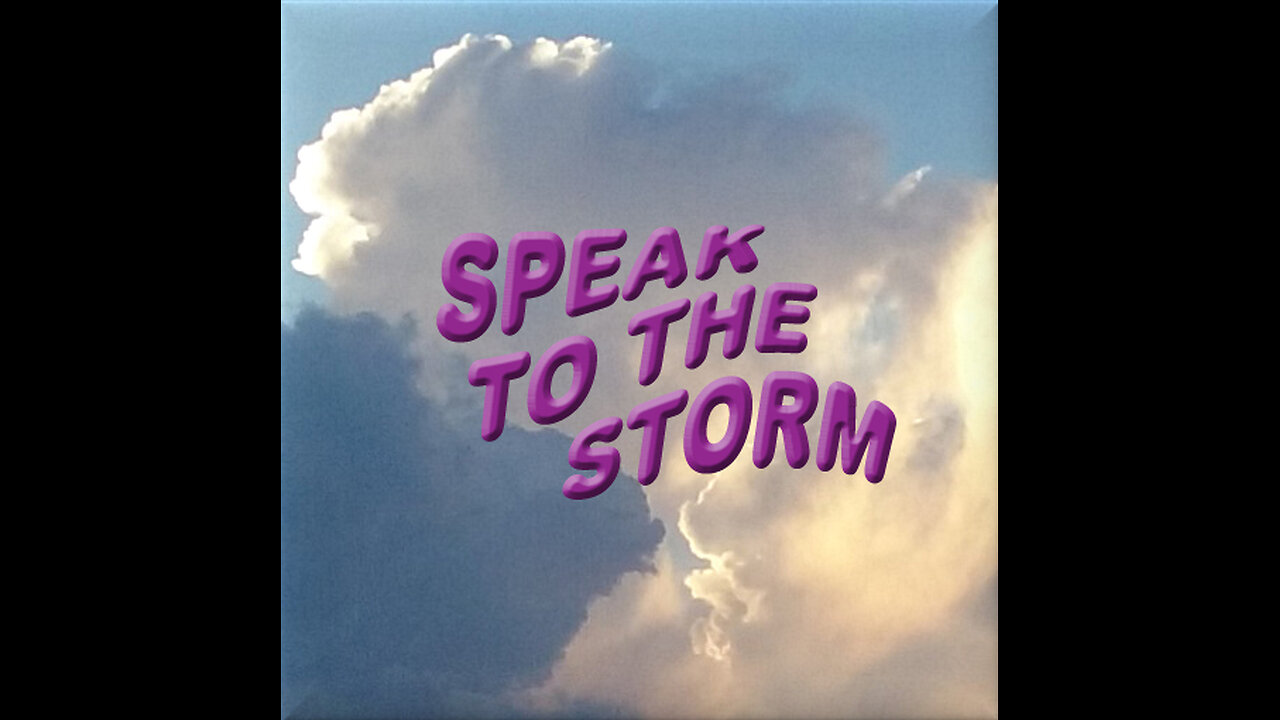 JESUS LORD OVER THE STORM