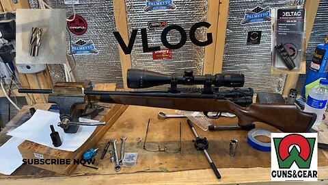 308 Weatherby Vanguard Camilla Muzzle Brake Upgrade: Machining & Deltac Install