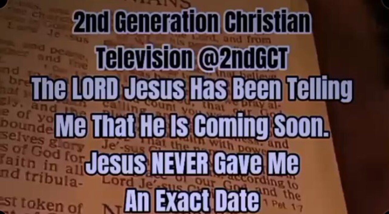 Jesus Told Me He is Coming He Never Gave Me A Date. Live Daily in Expectation Blessed Hope #faith