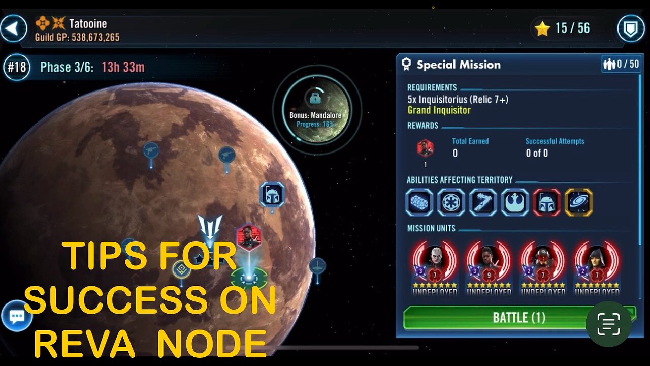 Rise of the Empire TB | Reva Node Strategy Insights | Results Here Are a Bit.... Backwards