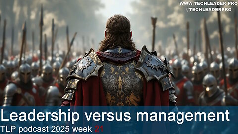 Leadership versus management