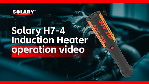 Solary H7-4 Induction Heater operation video