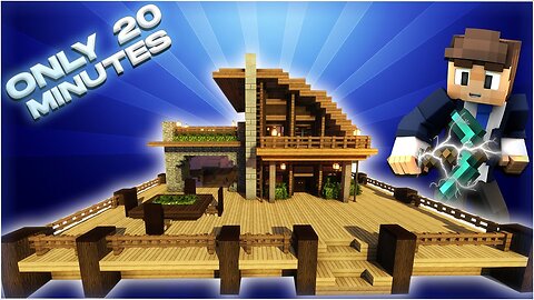 Minecraft: Survival Beach House ( How to Build )