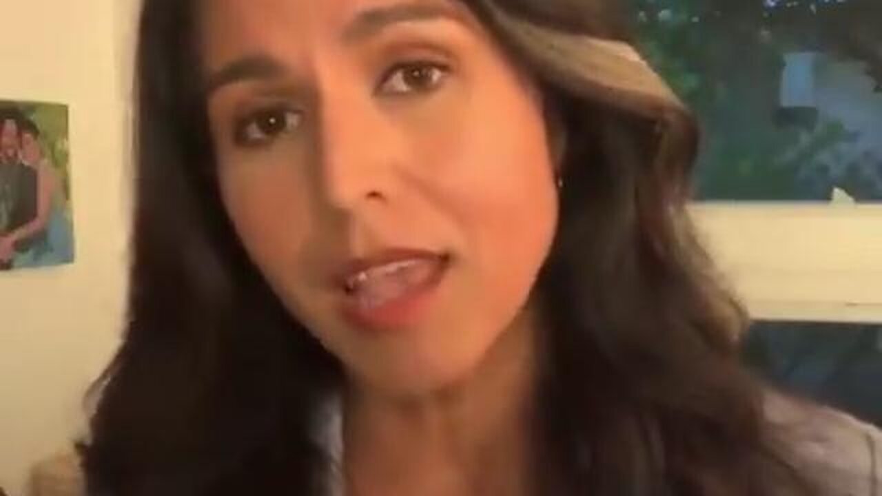 And this is, the Director of National Intelligence, Tulsi Gabbard