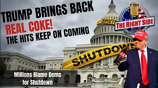 Trump Brings Back Real Coke! Millions Blame Dems for Shutdown
