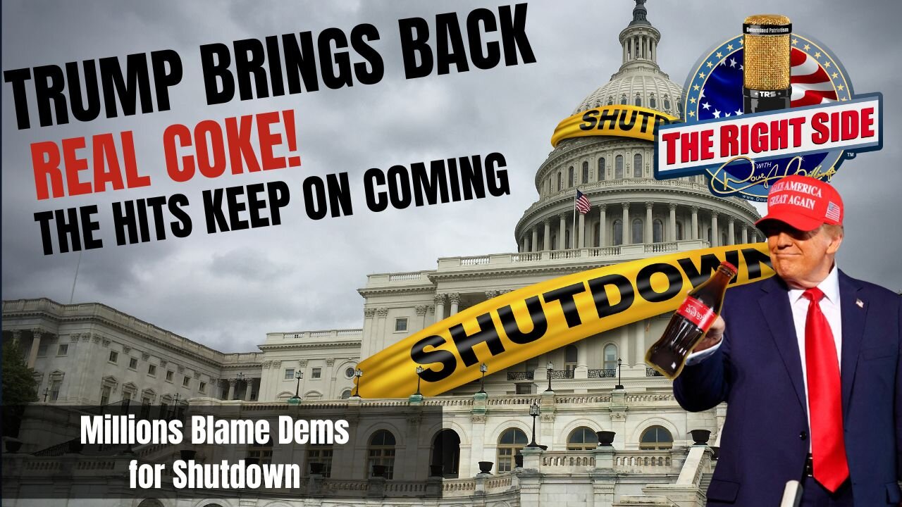 Trump Brings Back Real Coke! Millions Blame Dems for Shutdown