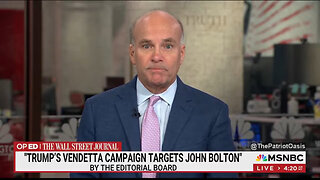 Axios' Mike Allen Claims He Visited 'MAGA World' & Reports They're 'Uncomfortable' With Bolton Raid