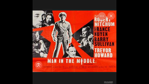 CS #331 MAN IN THE MIDDLE-Robert Mitchum