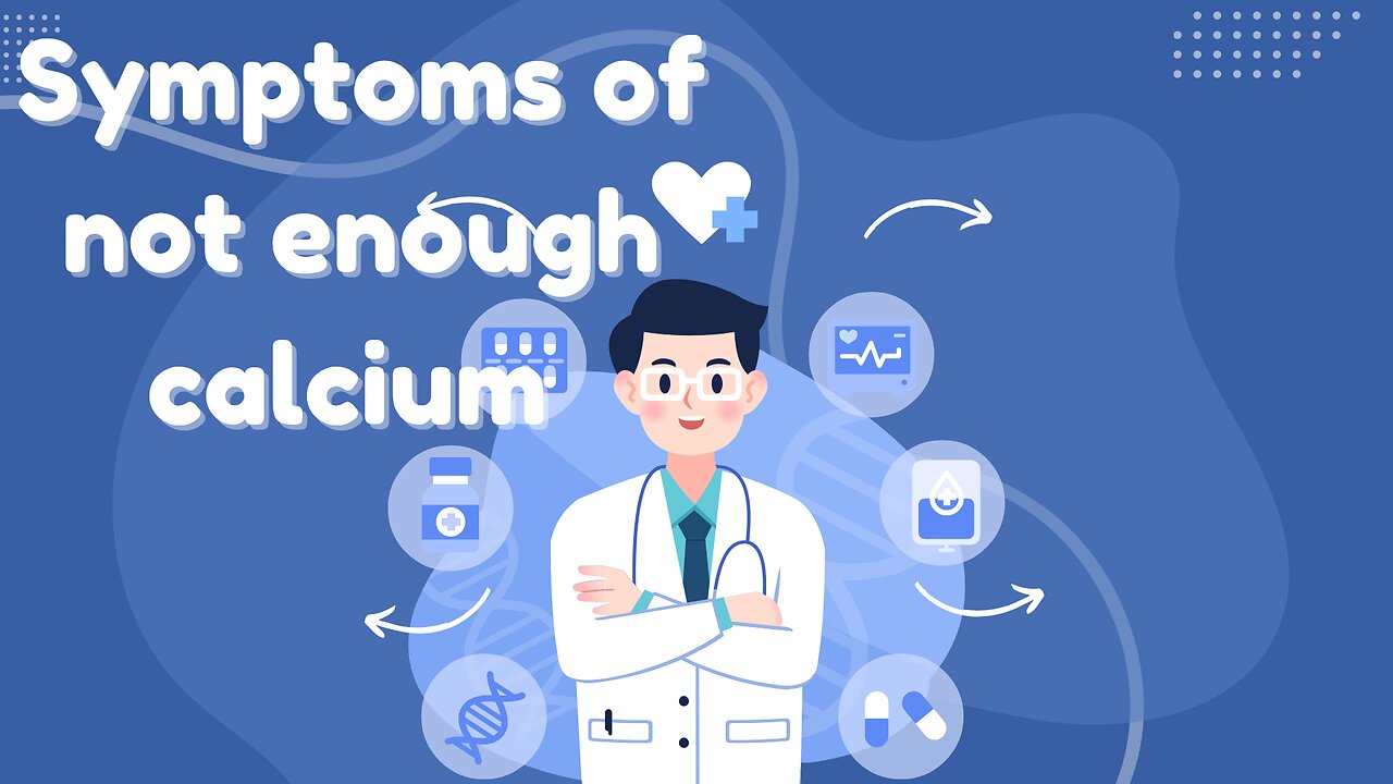 symptoms of not enough calcium