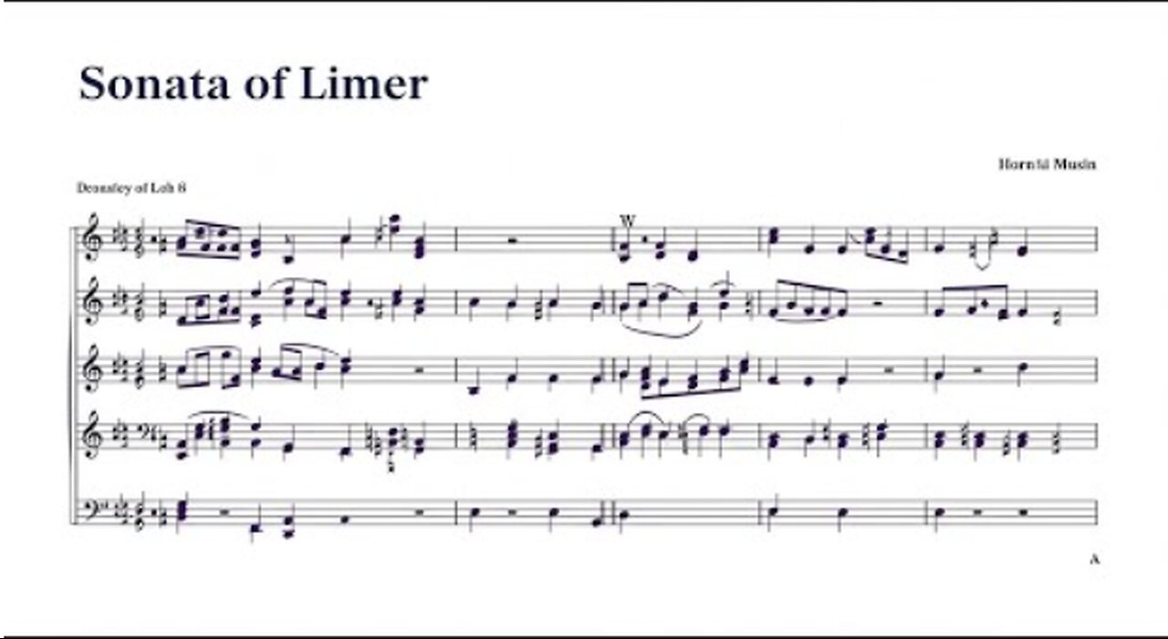 SONATA OF LiMER [Music]