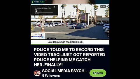 my stalkers are trying to send the police after me