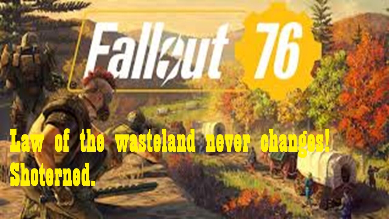 The Legend Of McDicken, A, Round. The Forgotten Wasteland Survivalist? #fallout76 1.5X