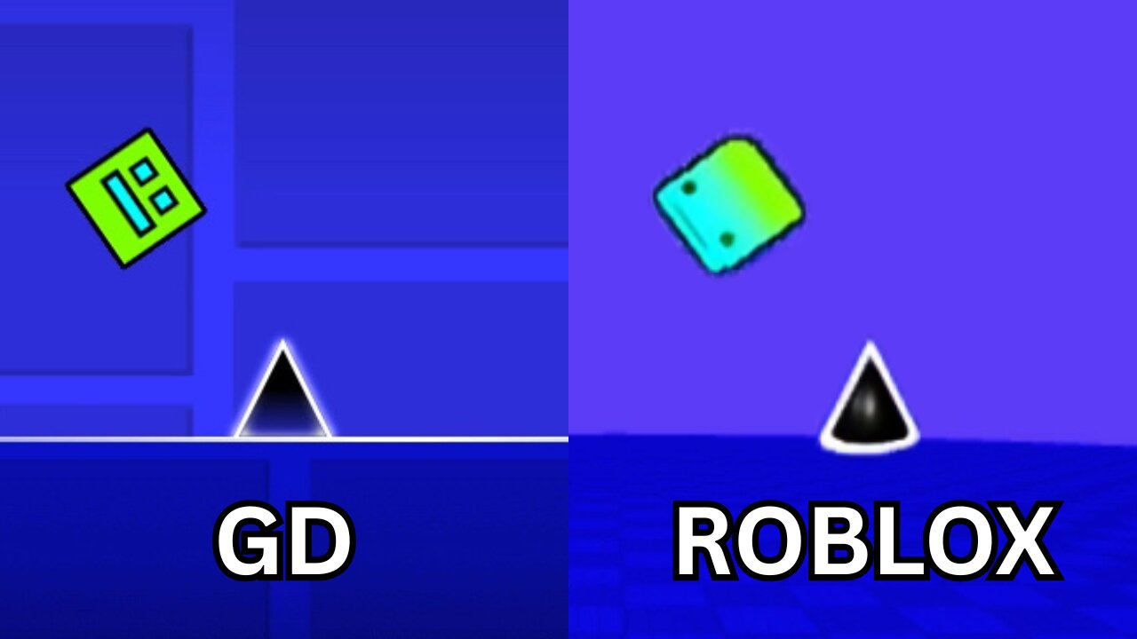 I Played Geometry Dash In Roblox And It Was INSANE!