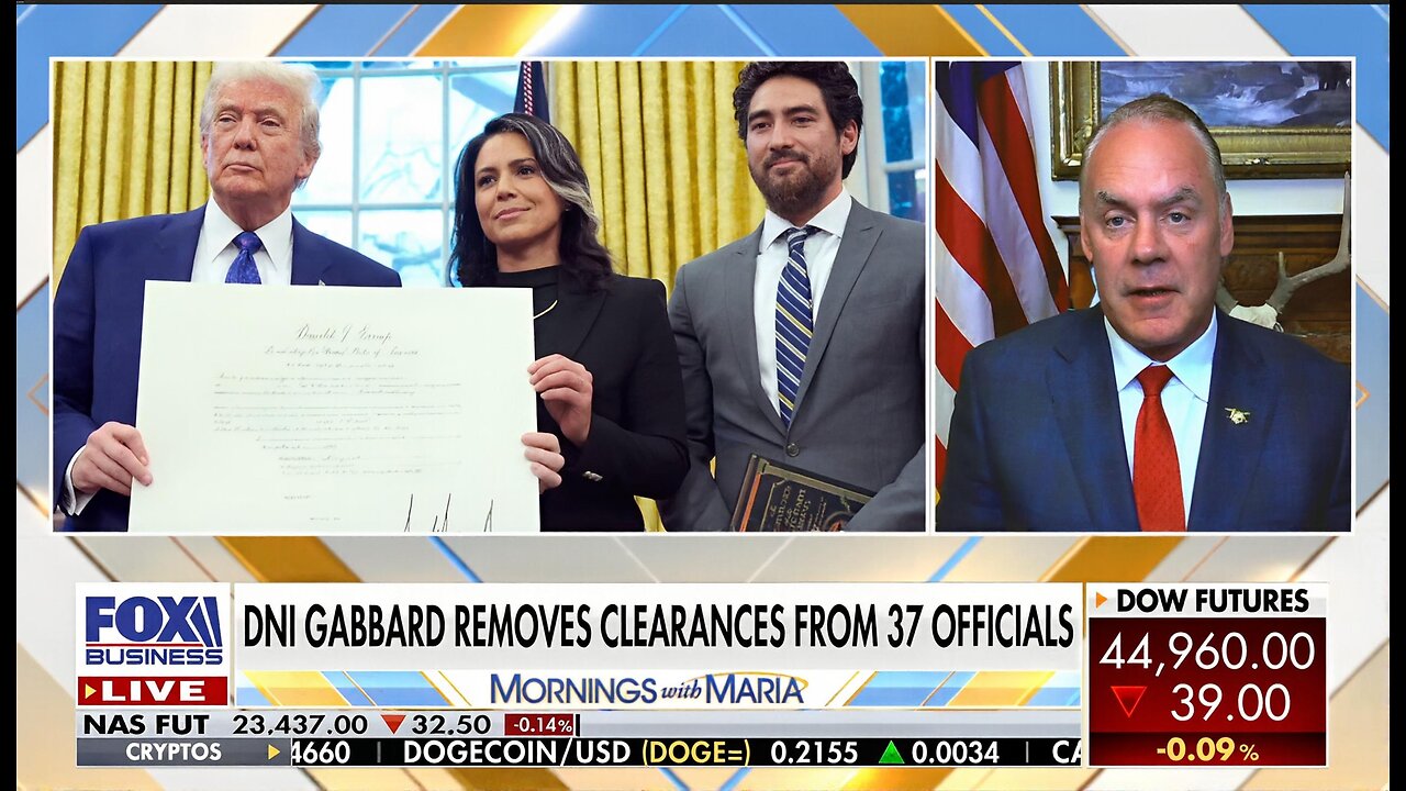 Intel community spied on Trump before, during, and after Presidency: Rep. Ryan Zinke