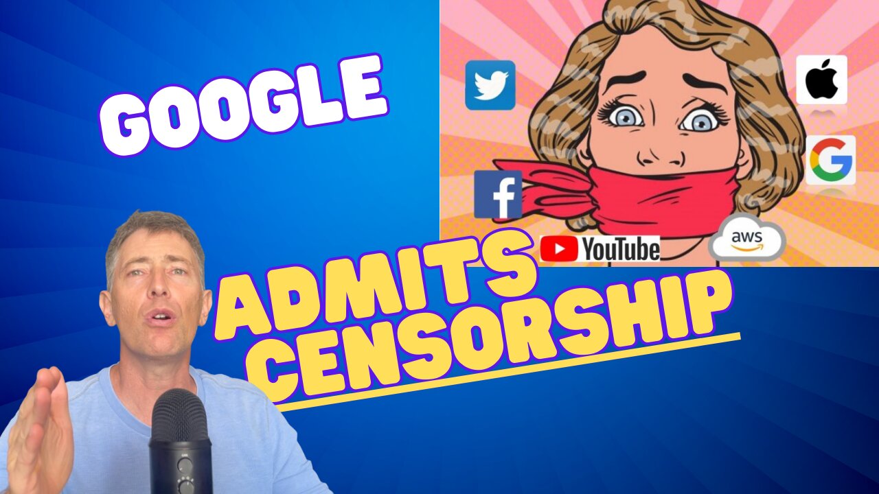 Google Admits Biden Admin Coerced them to Censor, BAN + Shadowban