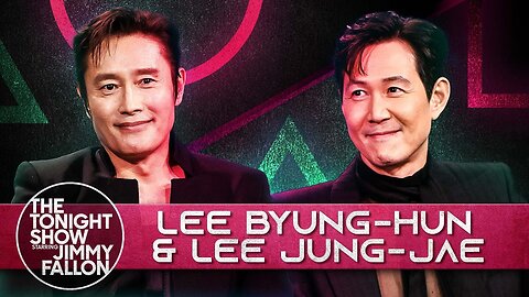 Lee Jung-jae and Lee Byung-hun Tease Squid Game Spoilers and Talk Final Season | The Tonight Show
