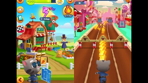 23 Minutes of Non-Stop Action! | Talking Tom Gold Run – Cop Tom