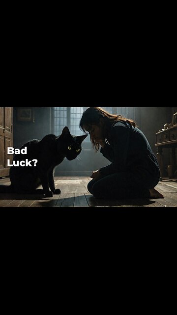 Why Is Having A BLACK CAT Cross Your Path Considered Bad Luck?