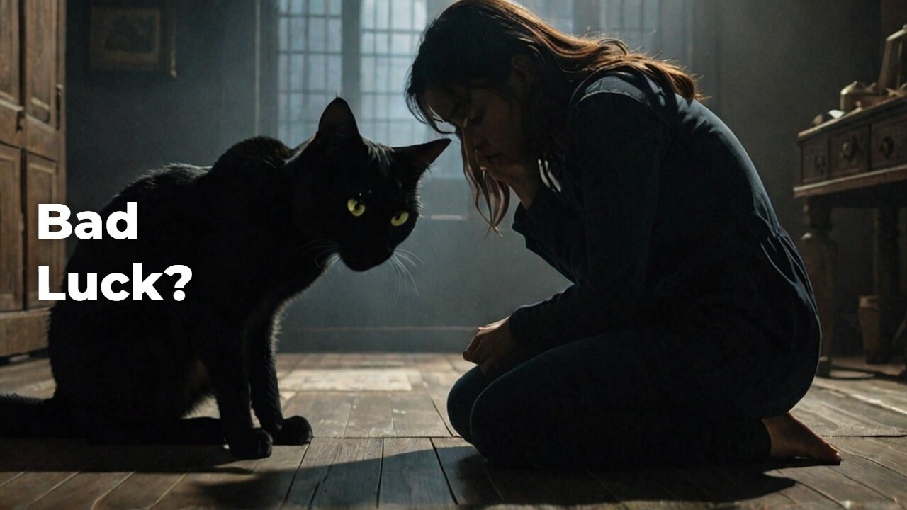 Why Is Having A BLACK CAT Cross Your Path Considered Bad Luck?