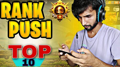 LIVE BGMI x Attack on Titan Gameplay 🔥 | Top 10 Rank Push | Road to Conqueror