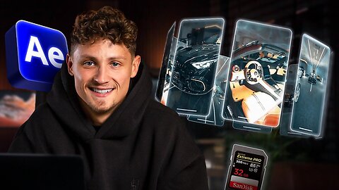 Create EPIC SD Card Carousel in After Effects Easily