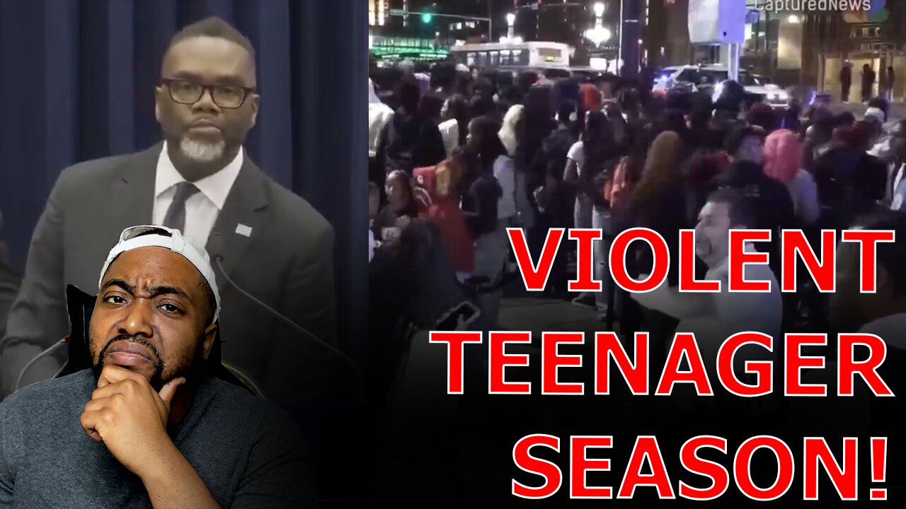 Reporter Confronts WOKE Chicago Mayor Over 'Violent Black Teenager Season' Taking Over City Again!