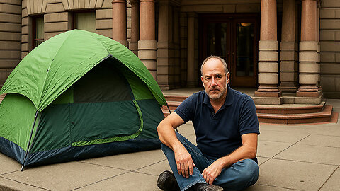 Portland Apartment Owner Arrested After Tent Protest at City Hall Over New Shelter
