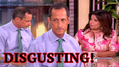 INSTANT REGRET! The View DEFENDS Democrat P*DO Anthony Weiner! FAFO!