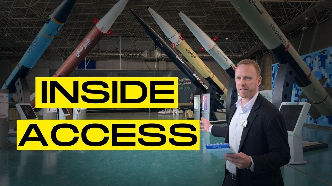 Iran's missile program: Max Blumenthal tours Tehran's aerospace park