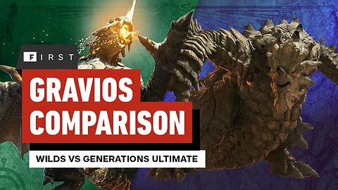 Gravios in Monster Hunter Wilds vs. Generations Ultimate Comparison