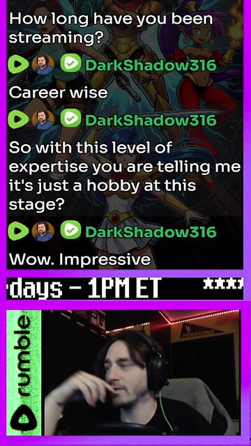 Getting interviewed by chat (Part 1)