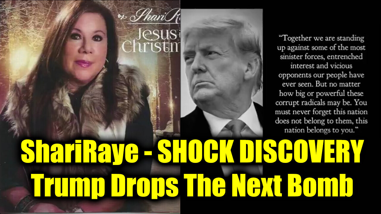 ShariRaye SHOCK DISCOVERY Mar 29 - Trump Drops The Next Bomb