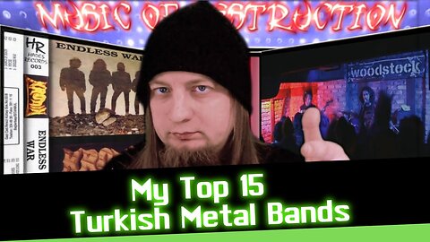 ▶️My Top 15 Turkish Metal Bands◀️