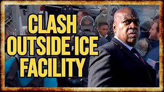 Newark Mayor ARRESTED in CLASH With Agents at ICE Detention Center