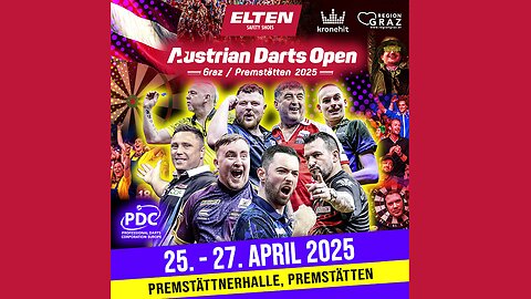 2025 Austrian Darts Open Smith v Joyce