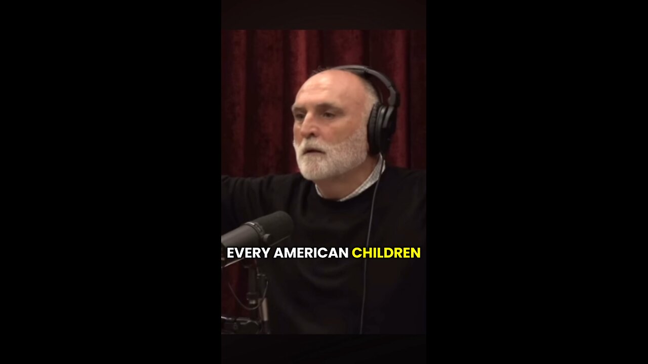 "No American family should be poor and hungry ever again." Chef José Andrés