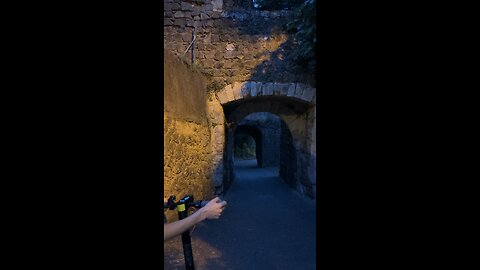 The entrance and the exit leria castle