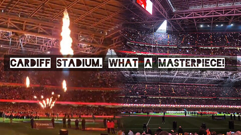 Cardiff Stadium. What a masterpiece!