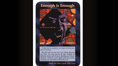 CHARLIE KIRK CGI SHOOTING & 1995 ILLUMINATI PLAYING CARD ENOUGH IS ENOUGH - Reeding The Scriptures