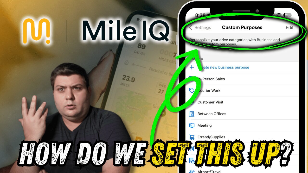 Creating Categories for Tax Purposes on MileIQ EVERYTHING You MUST Know!!