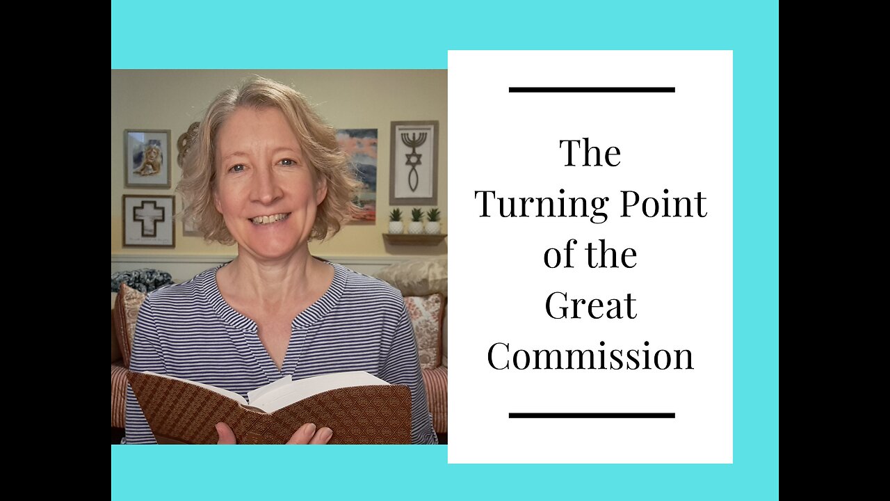 The Turning Point of the Great Commission