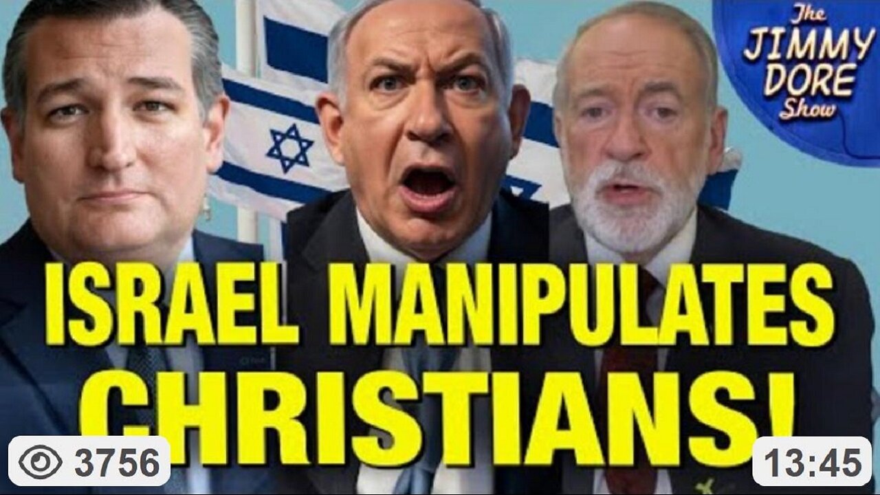 Whistleblower EXPOSES How Israel Brainwashes American Christians ~ Jimmy Dore Show