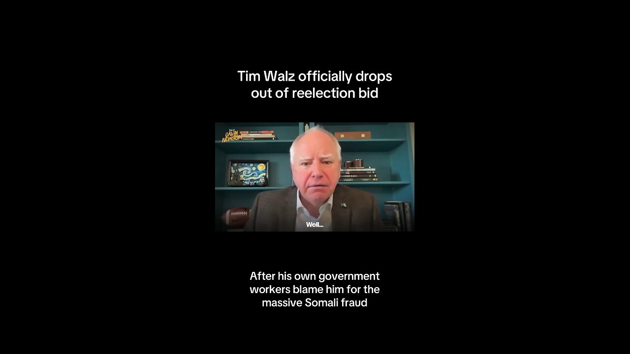 Tim Walz drops out